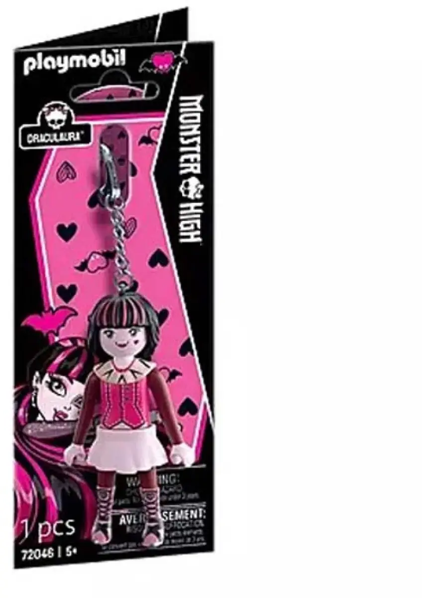 Playmobil Monster High Sleutelring Draculaura - Meerkleurig