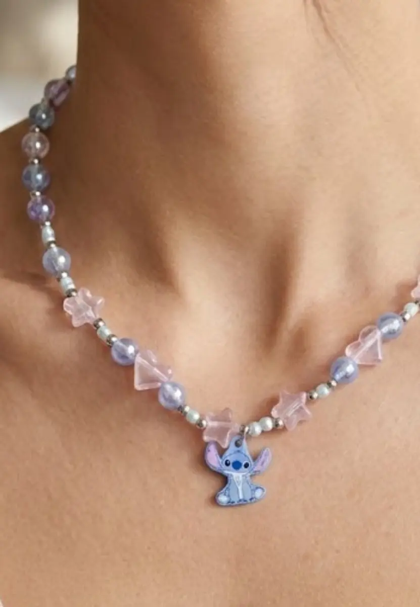Disney Stitch Meerkristal Kinderketting - 99 Stuks - afbeelding 6 van 6