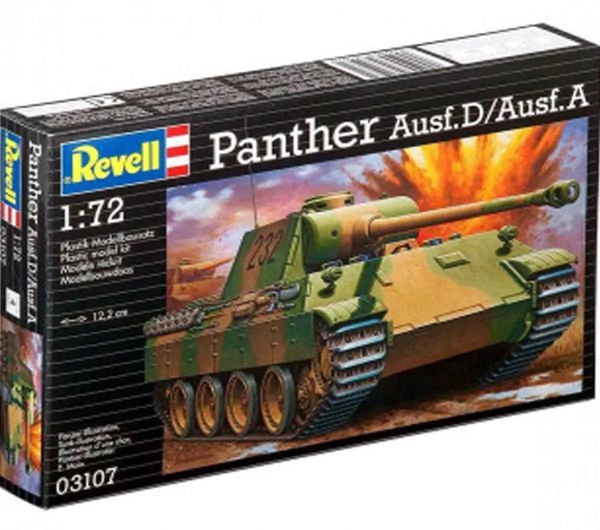 Revell PzKpfw. V Panther Ausf. D/Ausf. 1:72 Modelbouwpakket