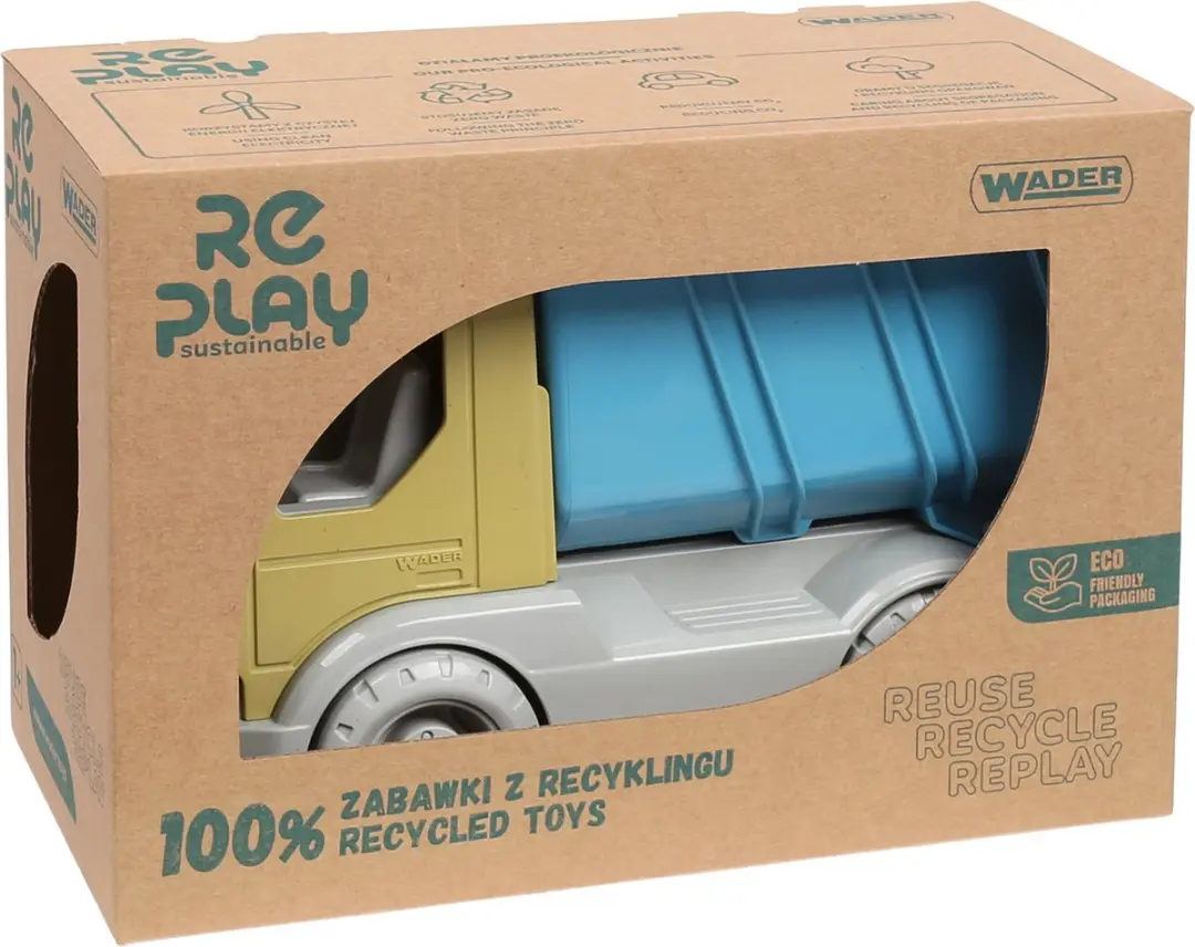 Replay Tech Truck Dump Truck - Gerecycled Speelgoed