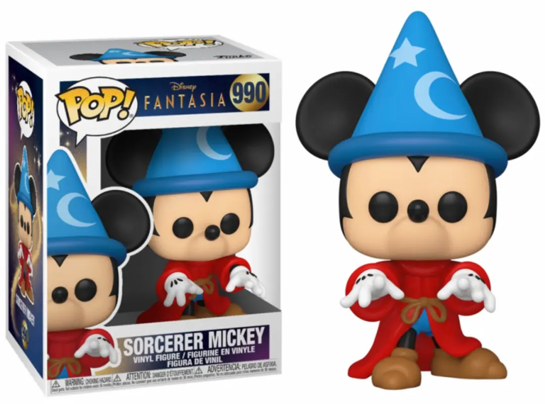 Disney Funko Fantasia 80th Anniversary POP! Sorcerer Mickey - 9cm - Multicolor