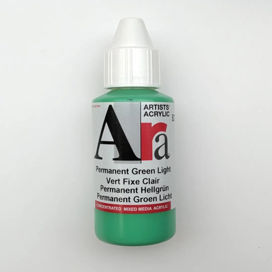 Ara Acrylverf Permanent Groen Licht B277 100ml