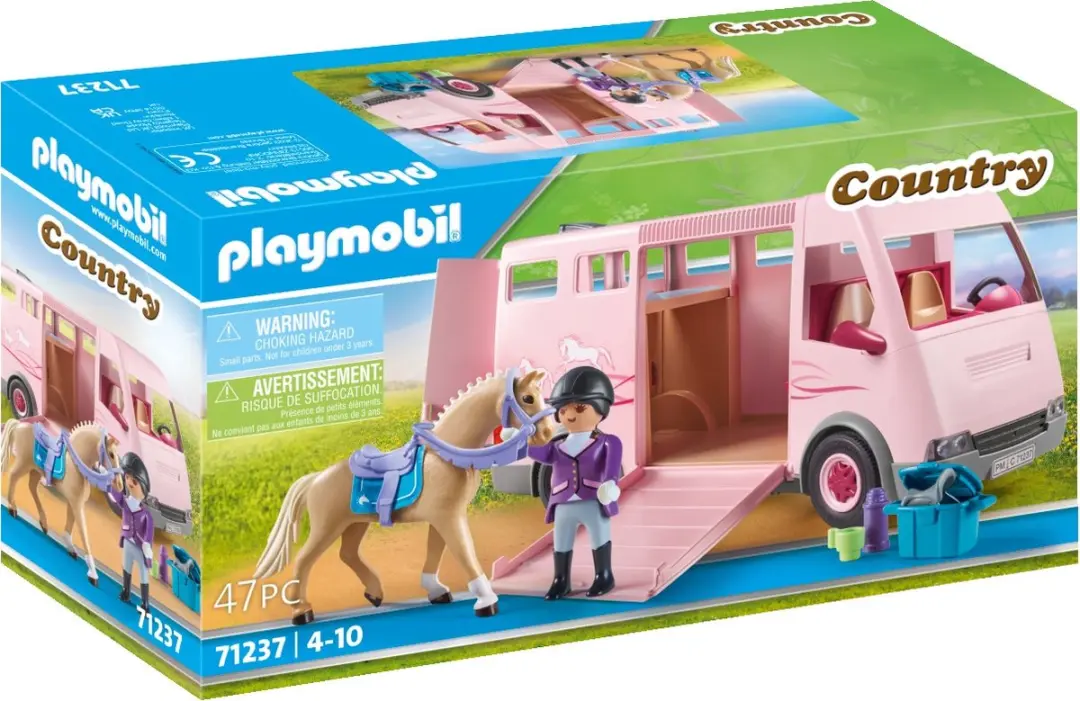 Playmobil Country Paardentransportwagen 71237