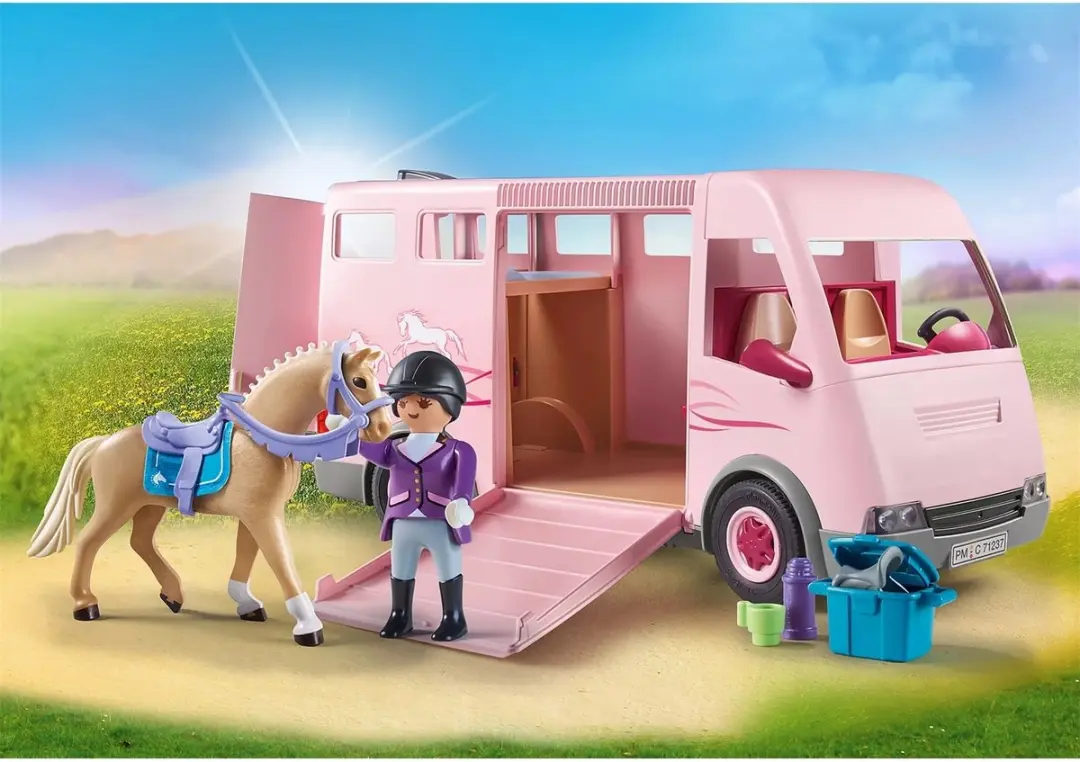Playmobil Country Paardentransportwagen 71237 - Multicolor
