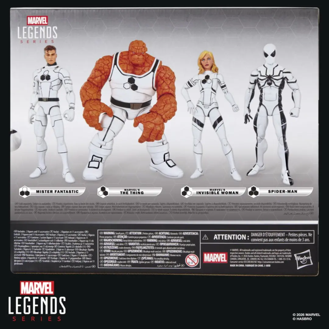 Marvel Legends Series Future Foundation Mister Fantastic & Spider-Man 15cm