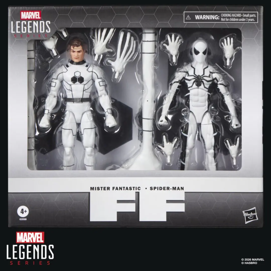 Marvel Legends Series Future Foundation Mister Fantastic & Spider-Man 15cm