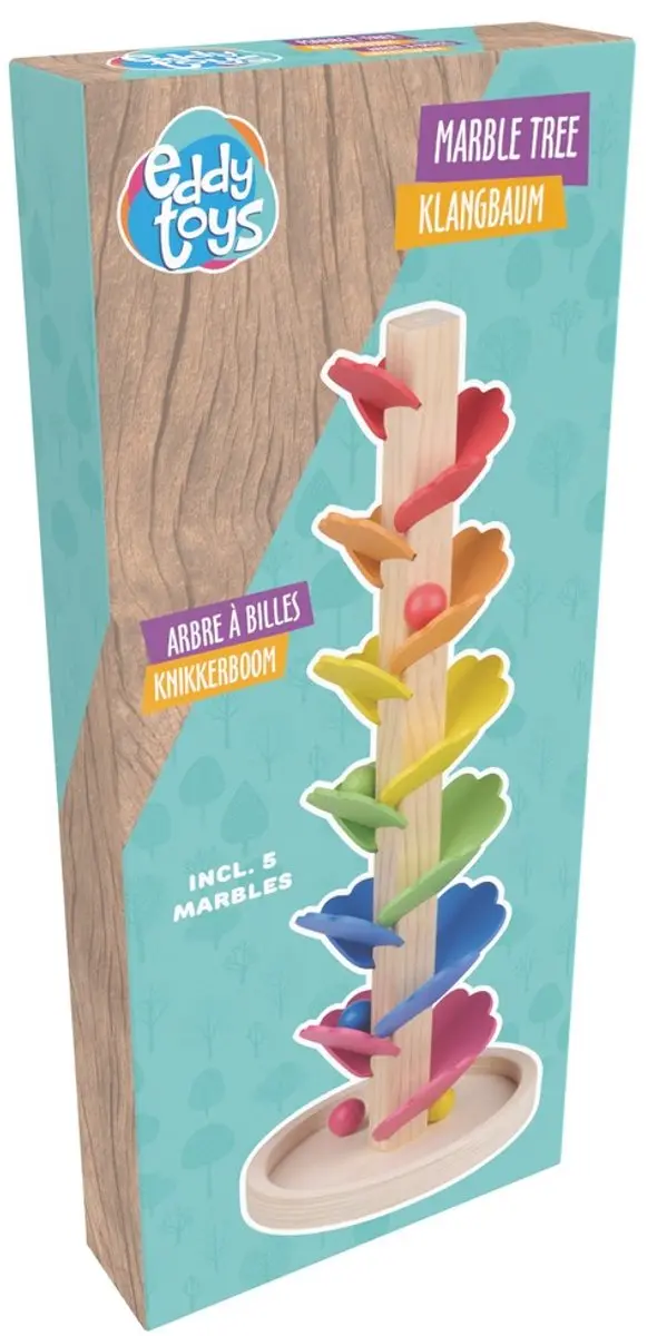 Eddy Toys Knikkerboom Meerkleurig