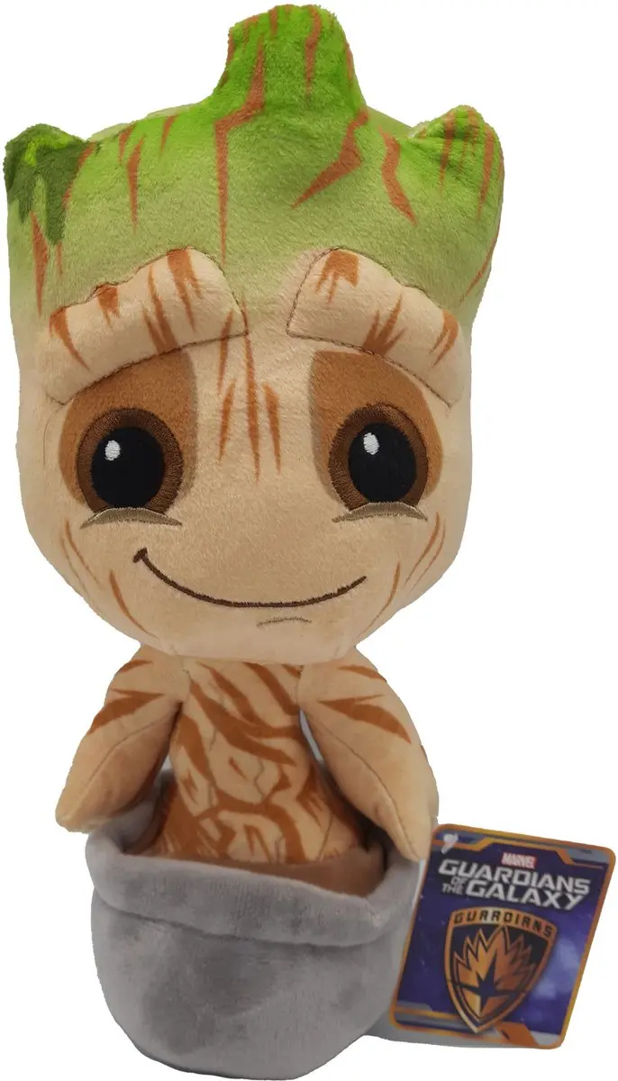 Marvel Guardians of the Galaxy Baby Groot Knuffel Bloempot Pluche 25cm