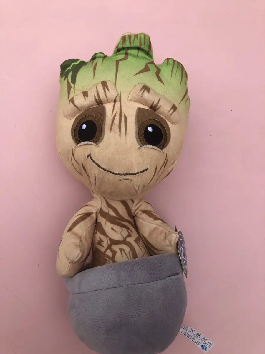 Marvel Guardians of the Galaxy Baby Groot Knuffel Bloempot Pluche 25cm