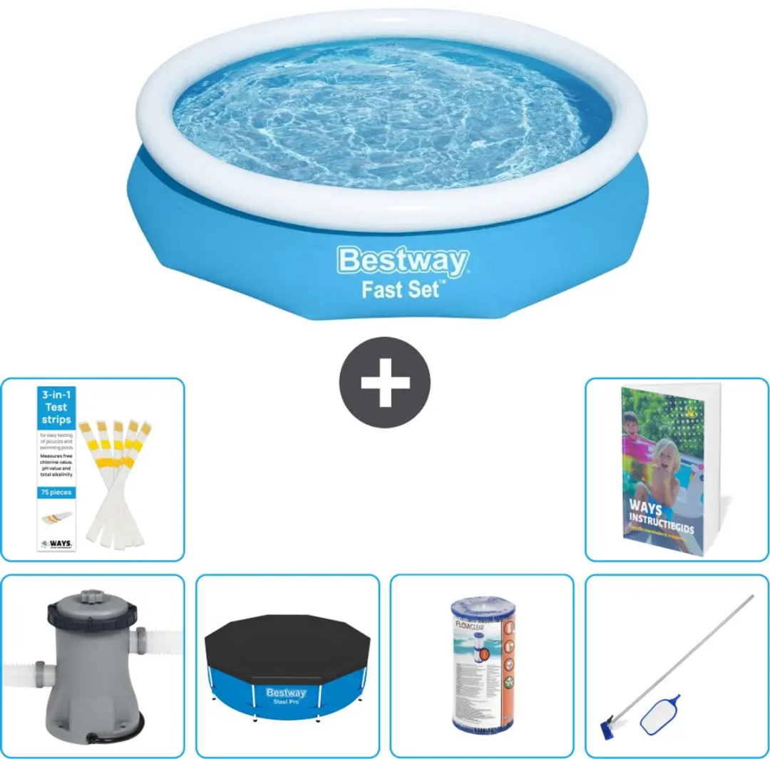 Bestway Fast Set Zwembad 305x66cm