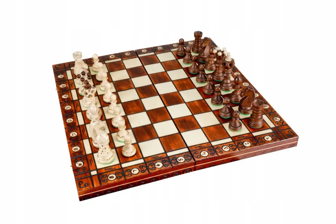 Square Enix Luxe Houten Schaken Ambasador Lux Super Box 52x52cm