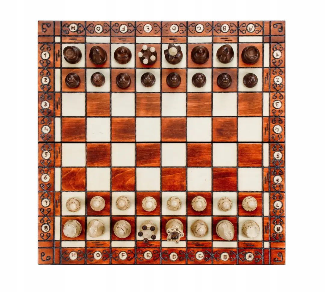 Square Enix Luxe Houten Schaken Ambasador Lux Super Box 52x52cm