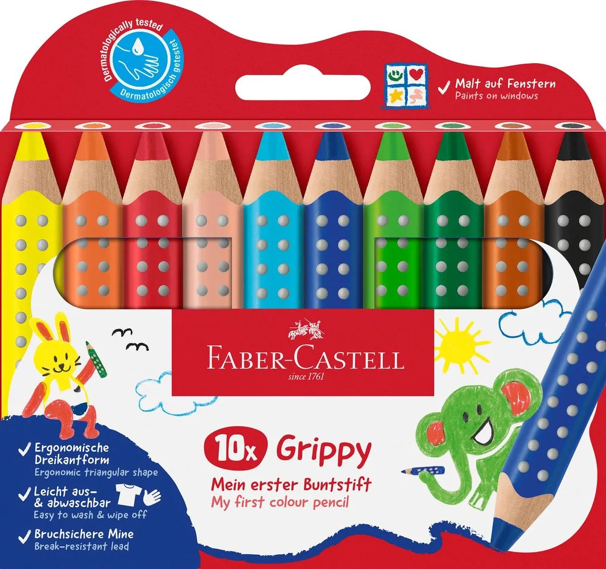 Faber-Castell Grippy XXL Kleurpotloden