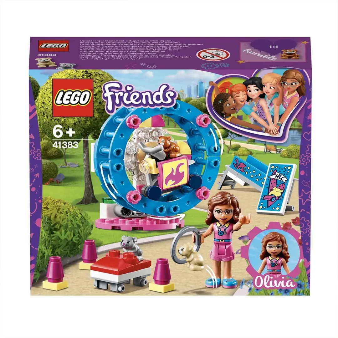 LEGO Friends Olivia's Hamsterspeelplaats 41383