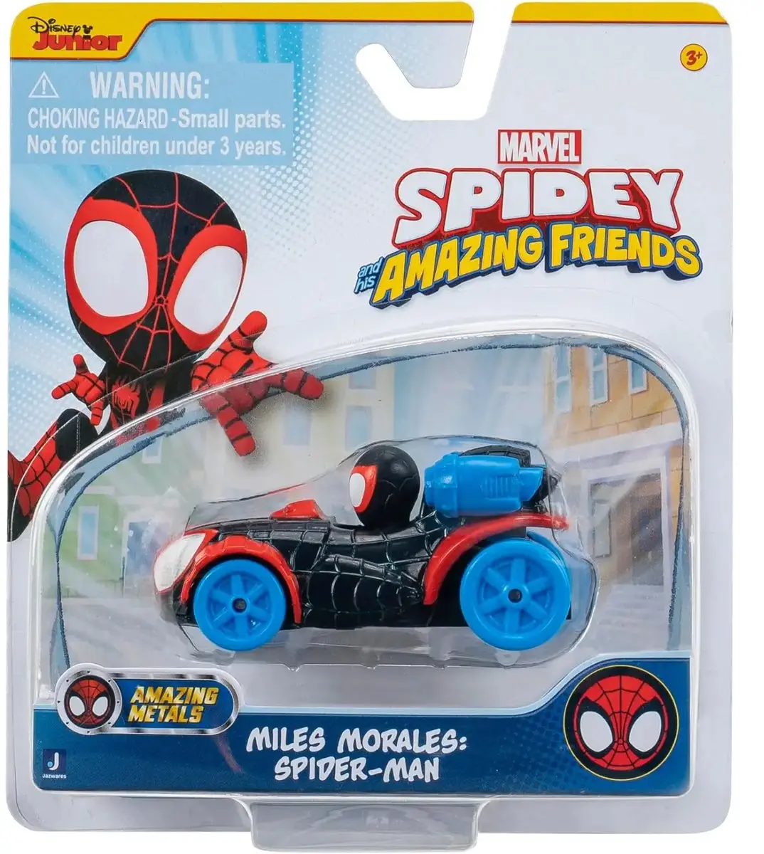 Marvel Spidey Amazing Miles Morales Voertuig 1:64