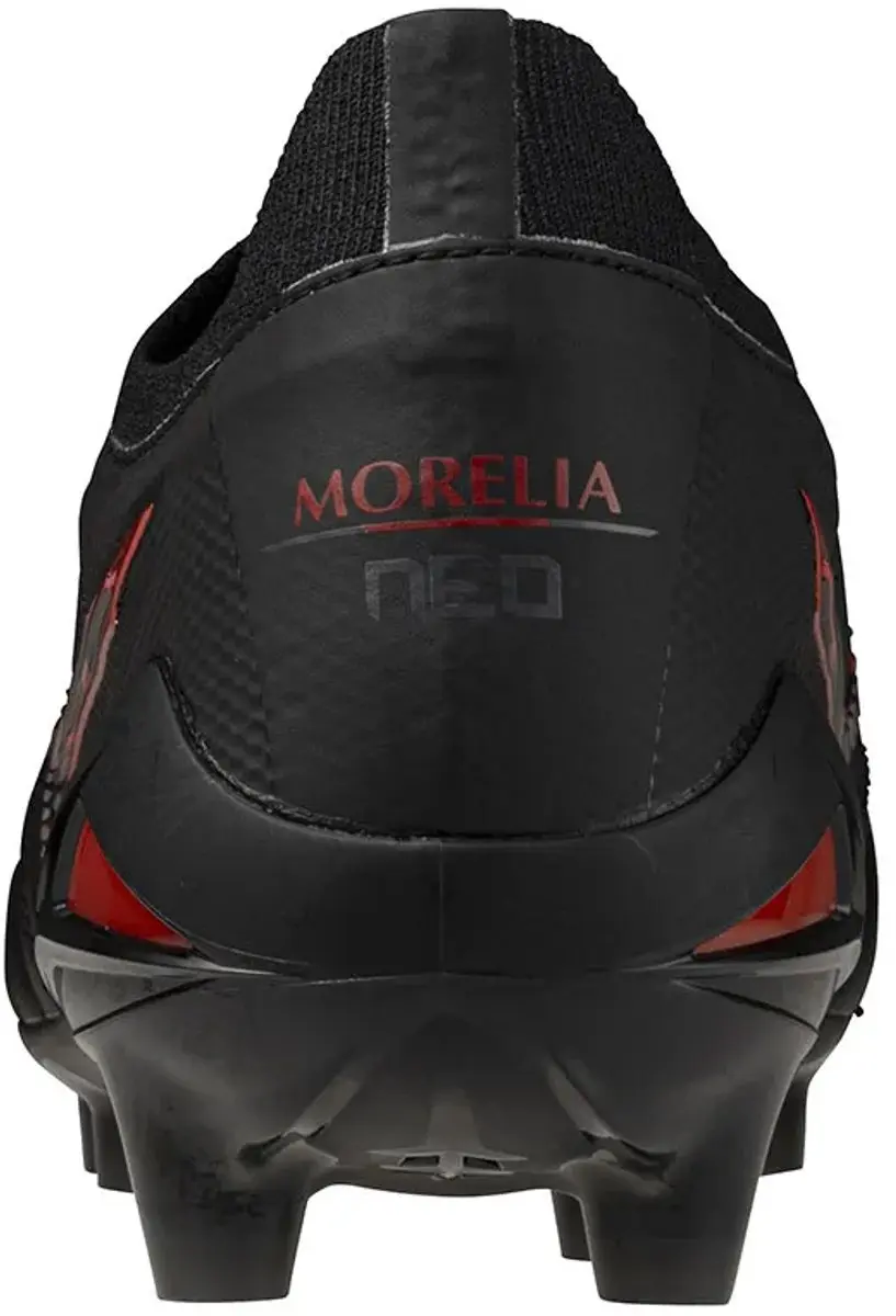 Mizuno Morelia Neo IV Beta FG Voetbalschoenen - 46 - Zwart