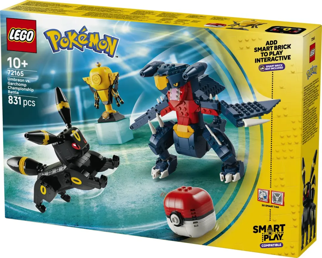 LEGO 72165 Pokémon Championship Battle Umbreon vs Garchomp - 831 Stukken - afbeelding 4 van 6