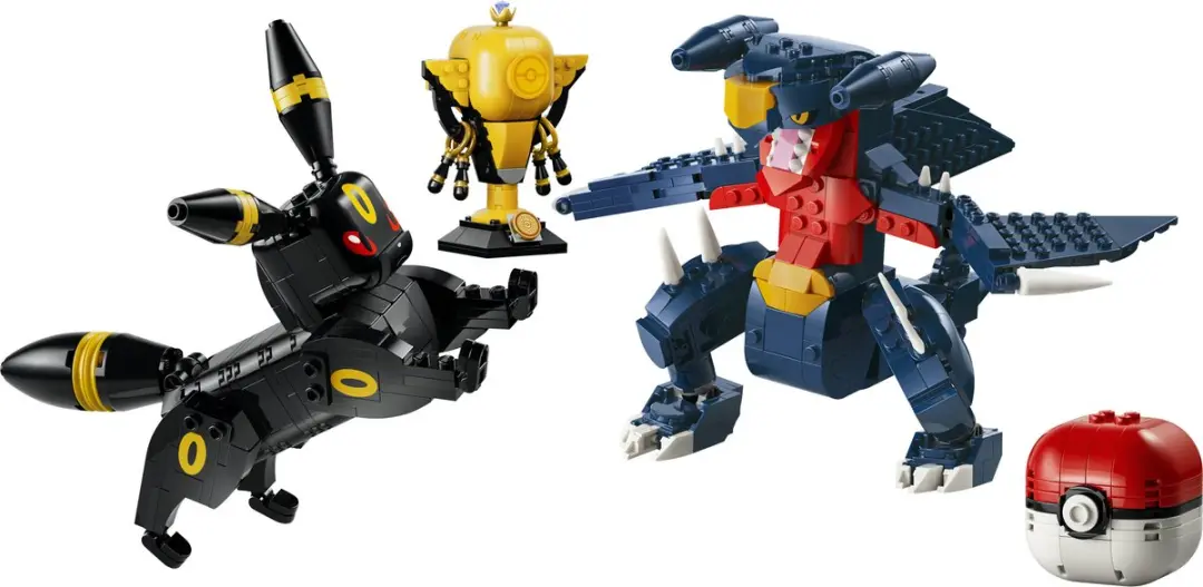 LEGO 72165 Pokémon Championship Battle Umbreon vs Garchomp - 831 Stukken - afbeelding 5 van 6