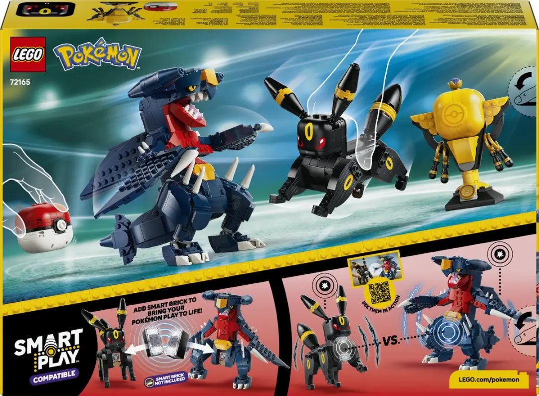 LEGO 72165 Pokémon Championship Battle Umbreon vs Garchomp - 831 Stukken - afbeelding 3 van 6