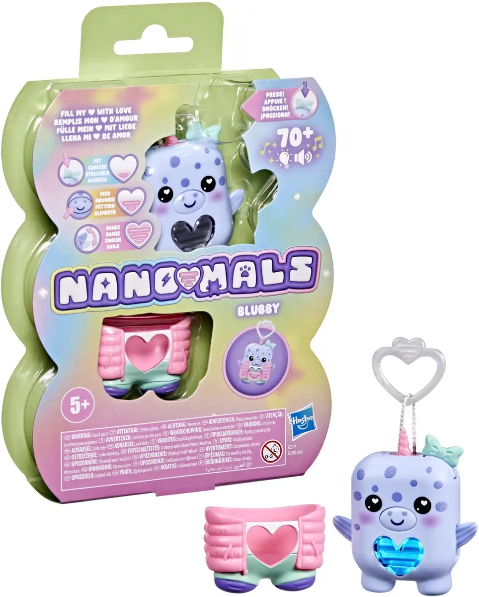 Hasbro Nanomals Blubby de Narwal G2214