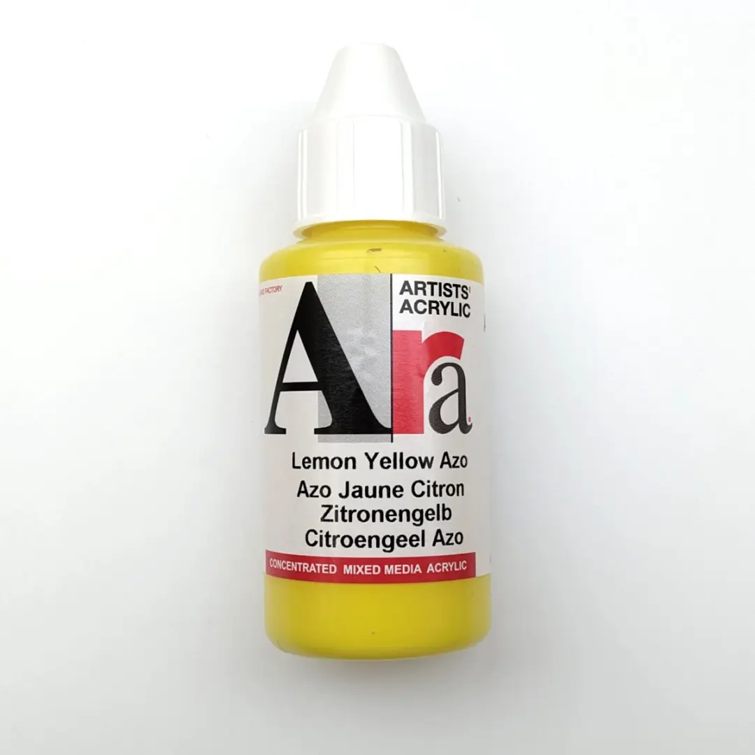 Ara Acrylverf Citroengeel Azo 100ml