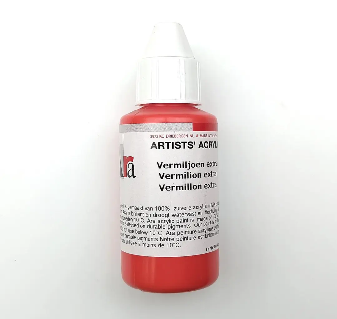 Ara Acrylverf Vermiljoen extra D148
