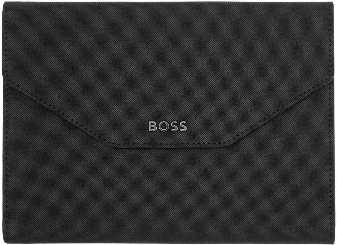 BOSS A5 Schrijfmap Rive - Zwart