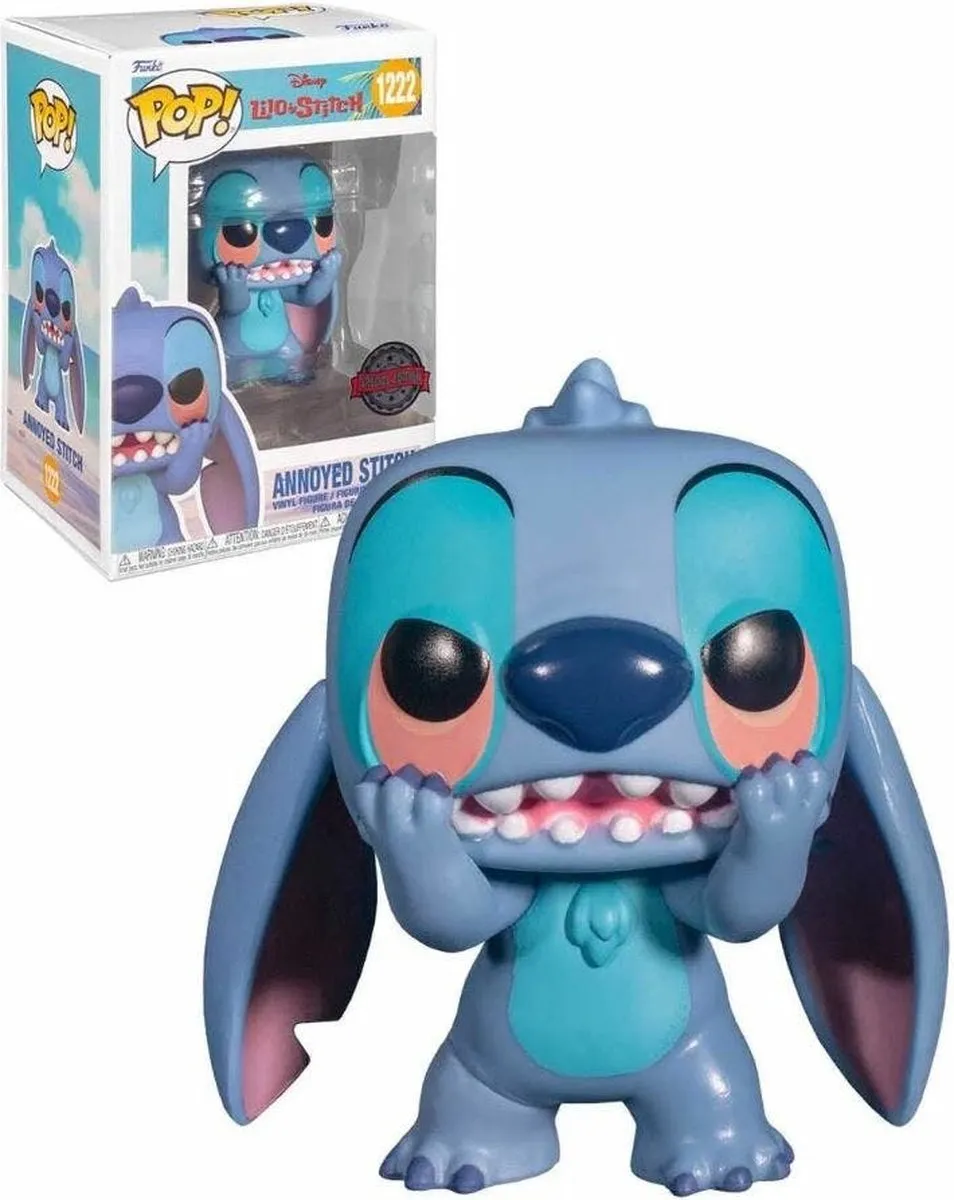 Funko Pop! Lilo & Stitch Annoyed Stitch Exclusief - 1222 - Veelkleurig