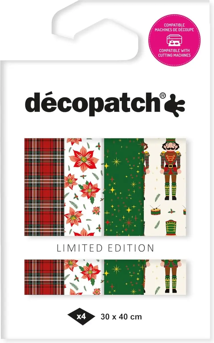 Decopatch Notenkraker Texture Papier