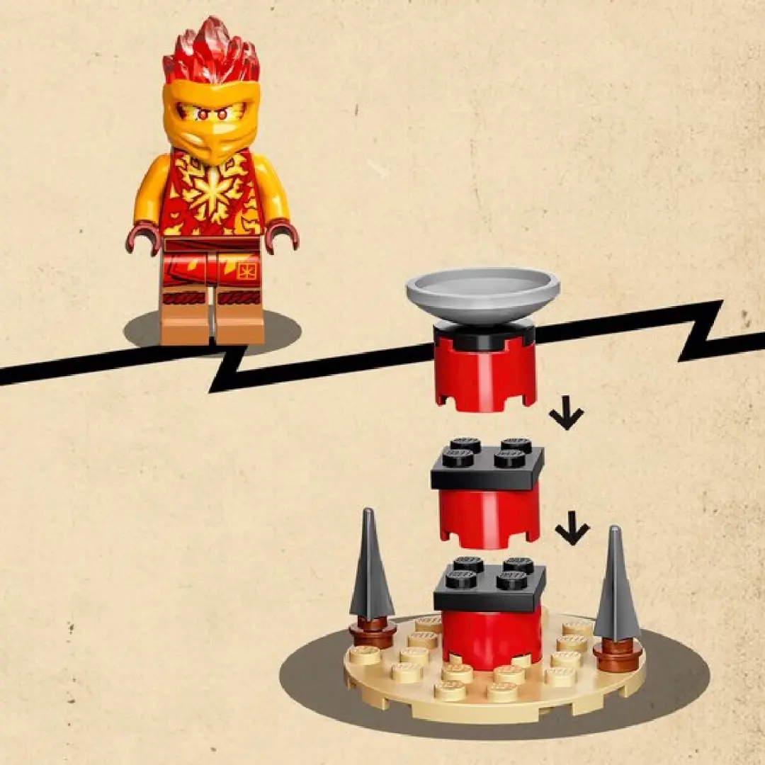 LEGO Ninjago Kai Spinjitzu Ninjatraining 70688 - 32 Stukken