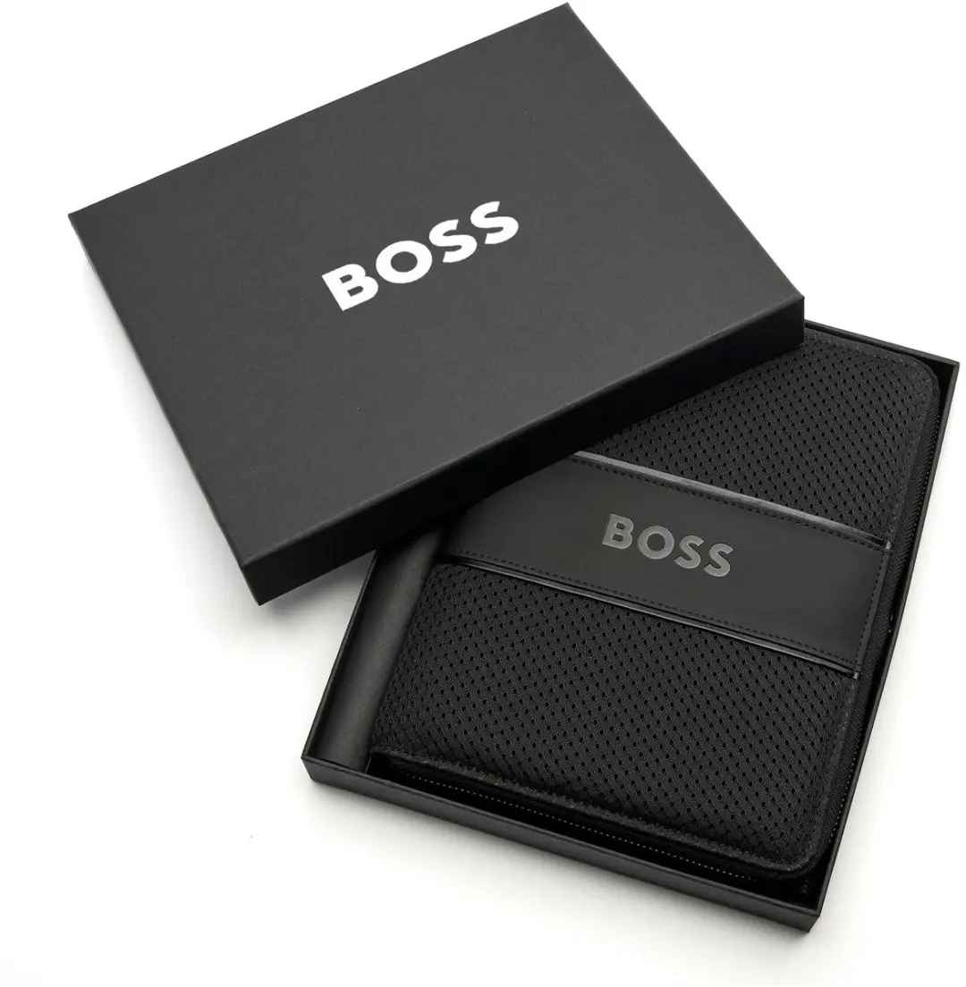 BOSS A5 Schrijfmap Arche Black