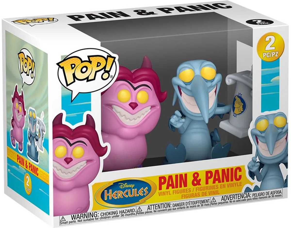 Funko Pop! Hercules Panic & Pain - Set van 2 - afbeelding 2 van 3