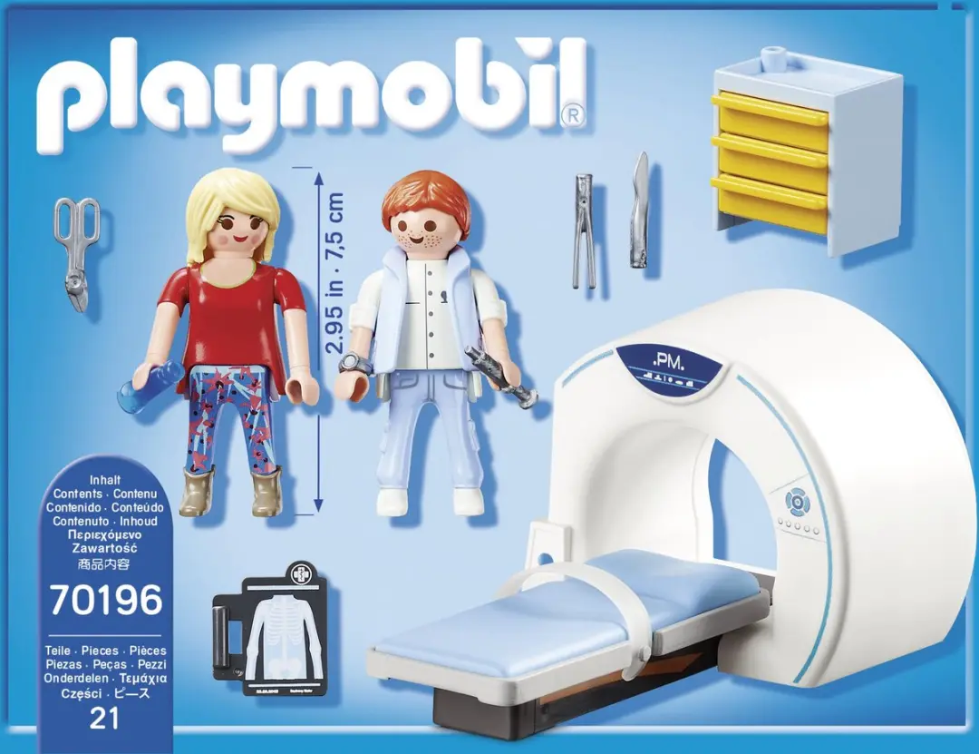 Playmobil City Life Radiologiekamer 70196 - Multicolor