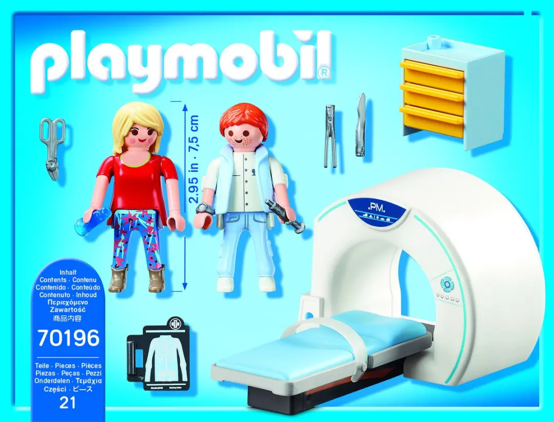 Playmobil City Life Radiologiekamer 70196 - Multicolor