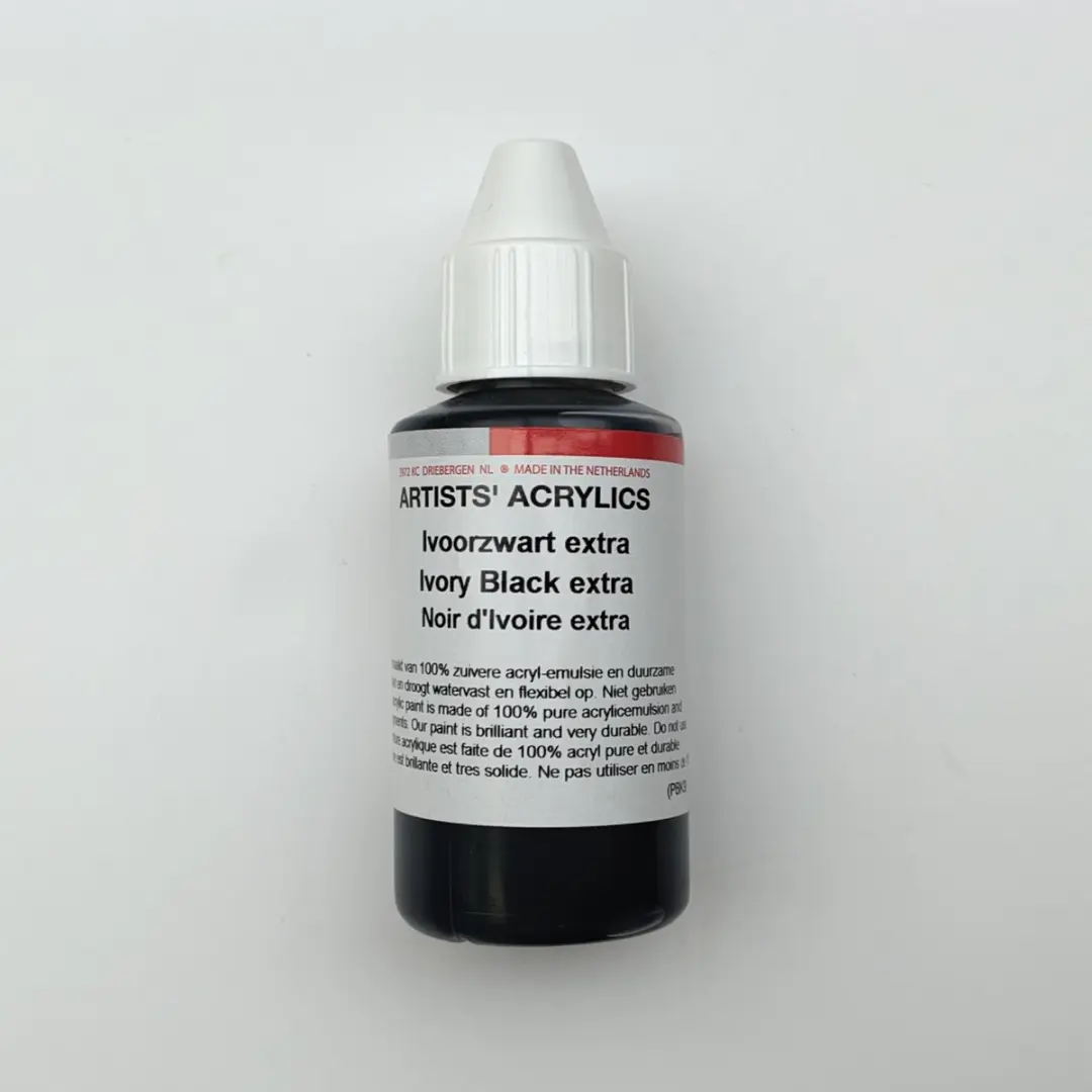 Ara Acrylverf Ivoorzwart extra 100ml