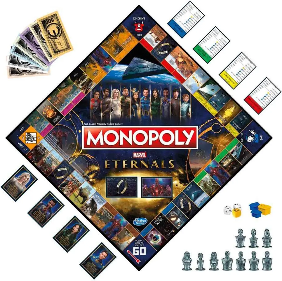 Monopoly Eternals Bordspel F1659 - 2-6 Spelers