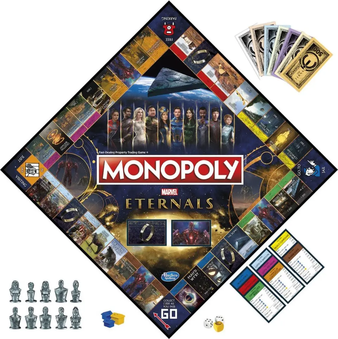 Monopoly Eternals Bordspel F1659 - 2-6 Spelers
