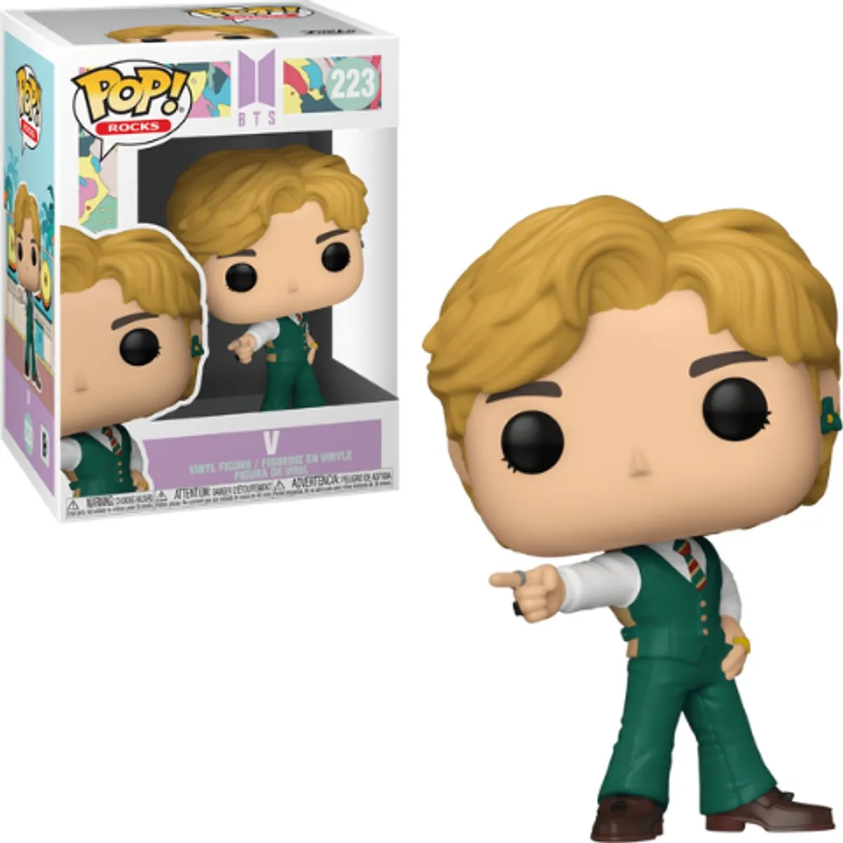 Funko POP! Rocks BTS V Dynamite 48113 - Verzamelfiguur 9cm - Multicolor - afbeelding 4 van 4