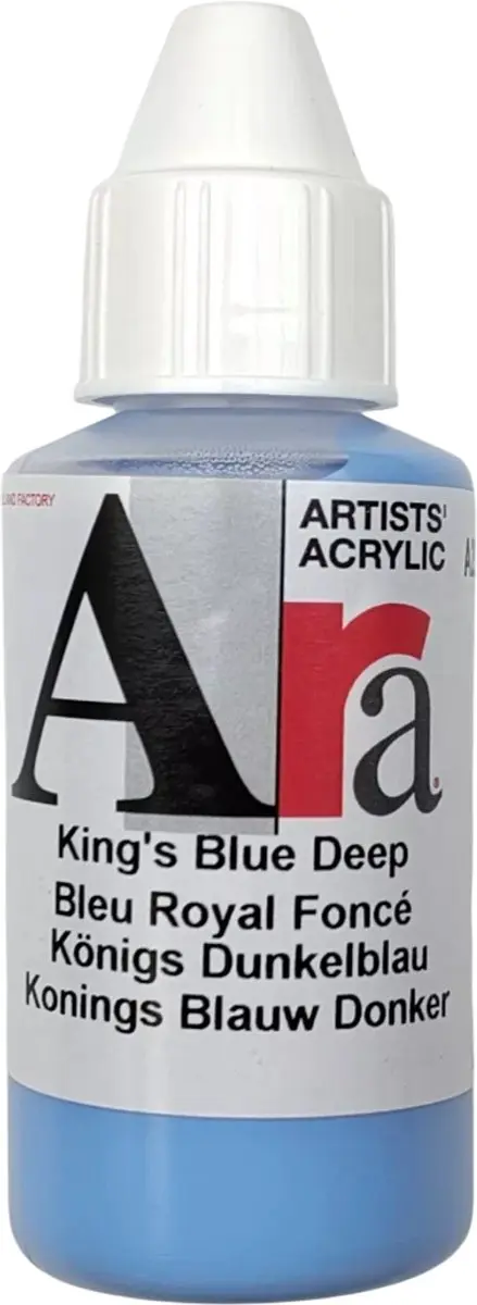 Ara Acrylverf Konings Blauw Donker 100ml