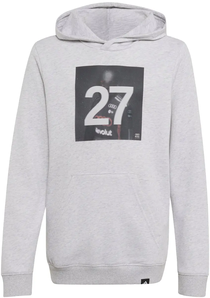 Adidas Performance Audi F1 Team Hoodie Jeugd - 176 - Grijs