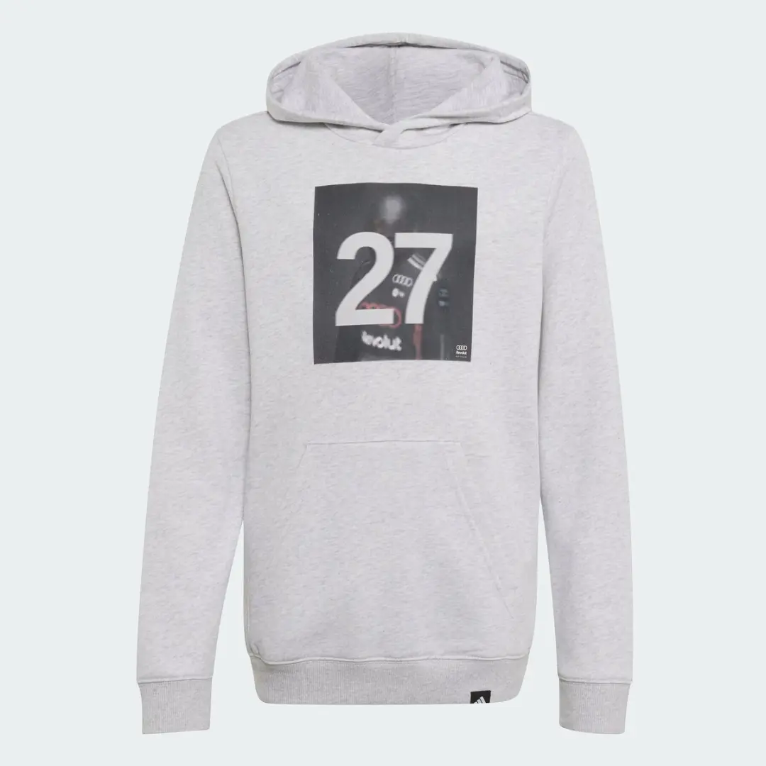 Adidas Performance Audi F1 Team Hoodie Jeugd - 176 - Grijs