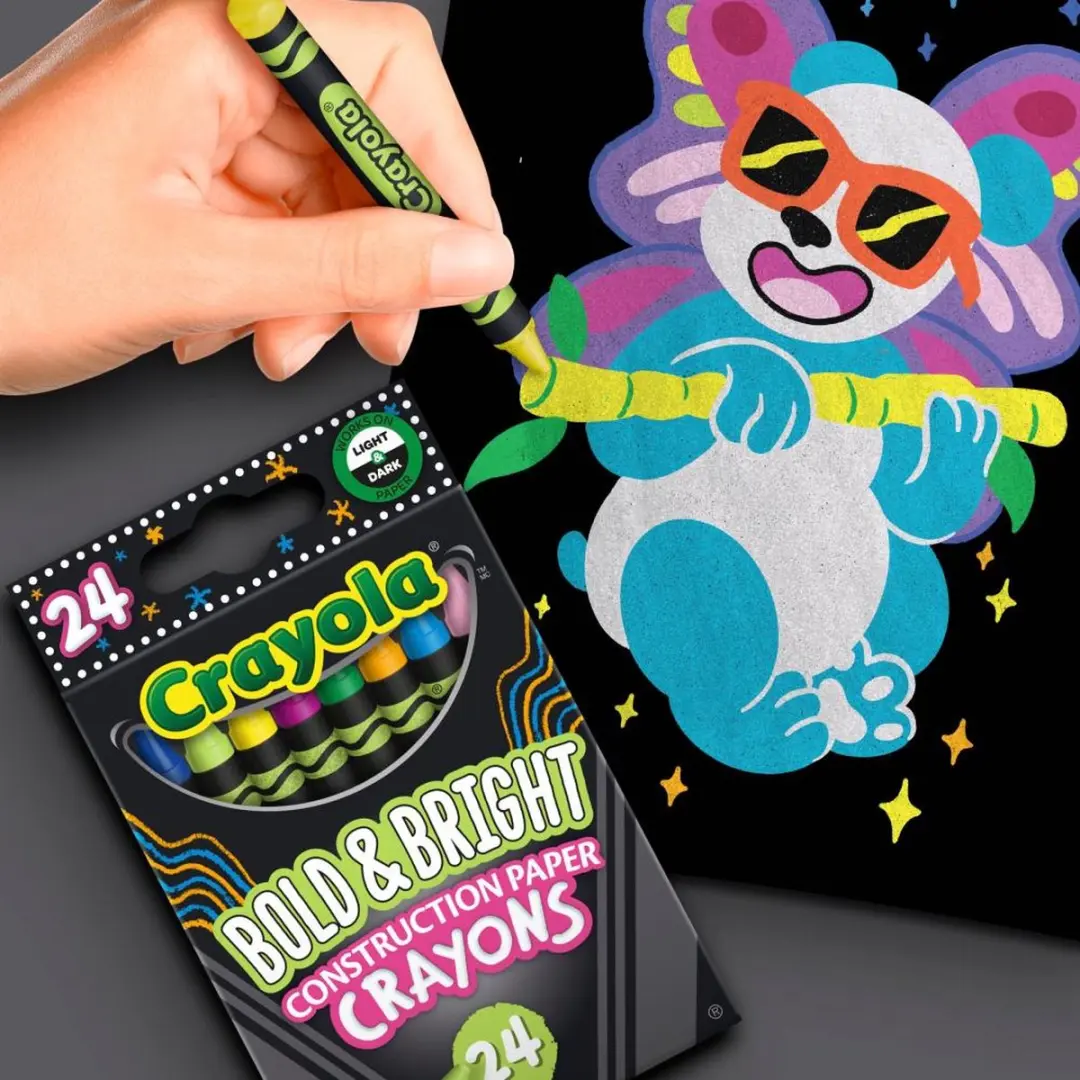 Crayola Bold & Bright Krijtjes - 24 Stuks