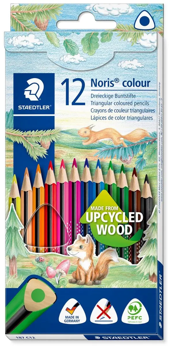 STAEDTLER Noris Colour Driehoekige Kleurpotloden