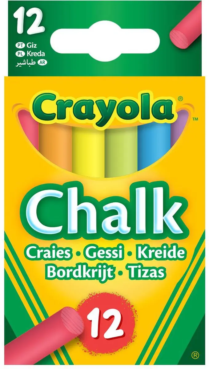 Crayola Bordkrijt 12 Stuks