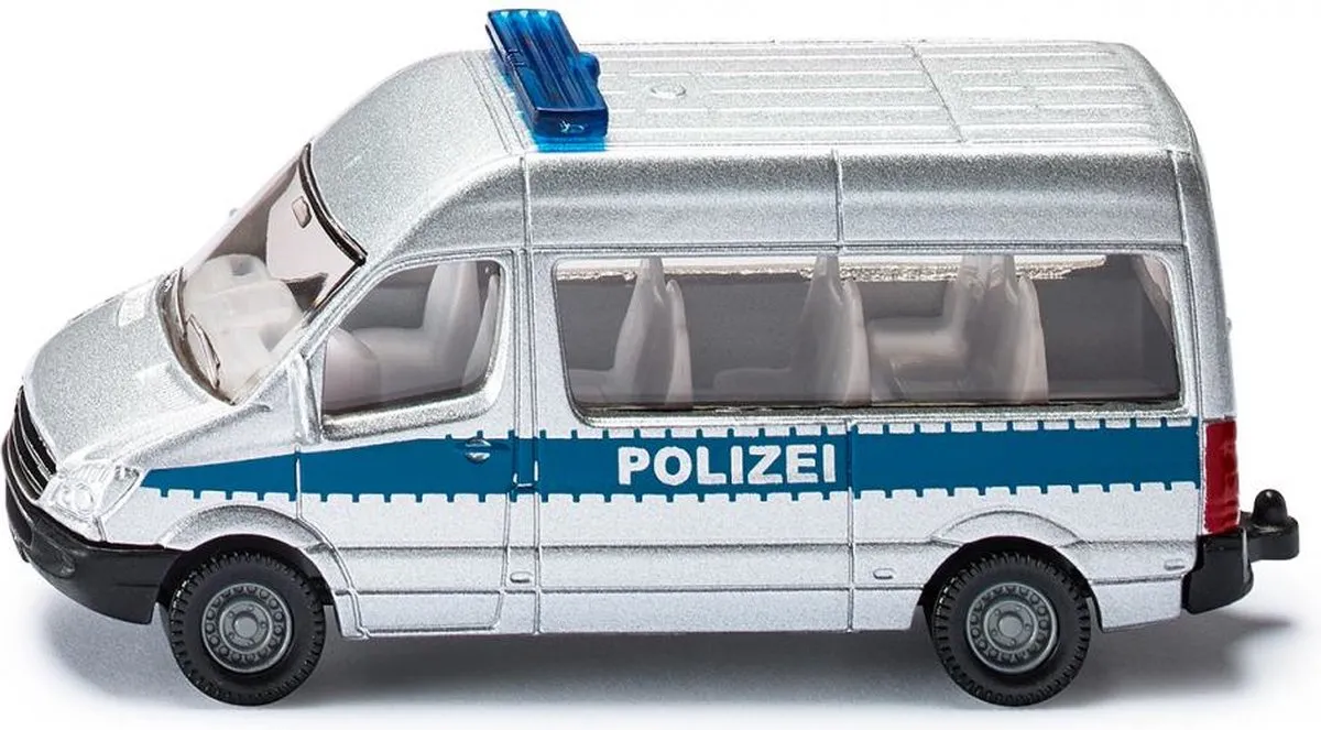 SIKU Politie-bus 804 - Grijs