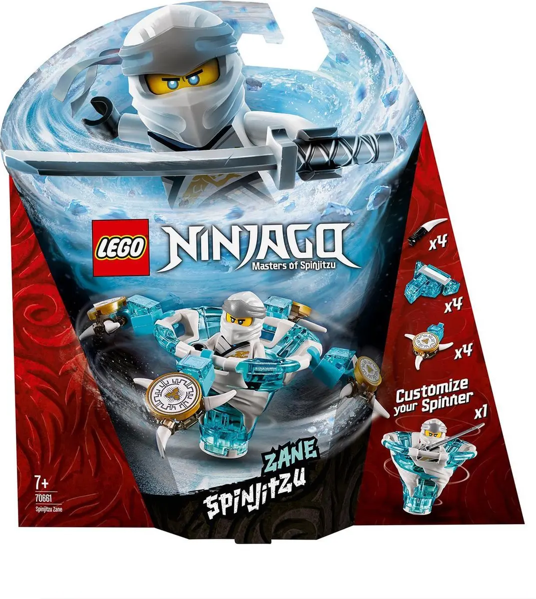 LEGO Ninjago Spinjitzu Zane 70661