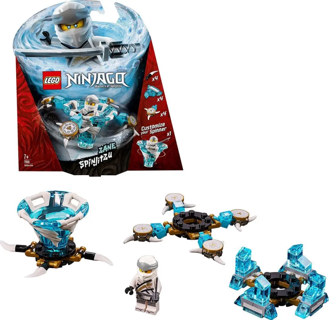 LEGO Ninjago Spinjitzu Zane 70661 - 109 Stukken