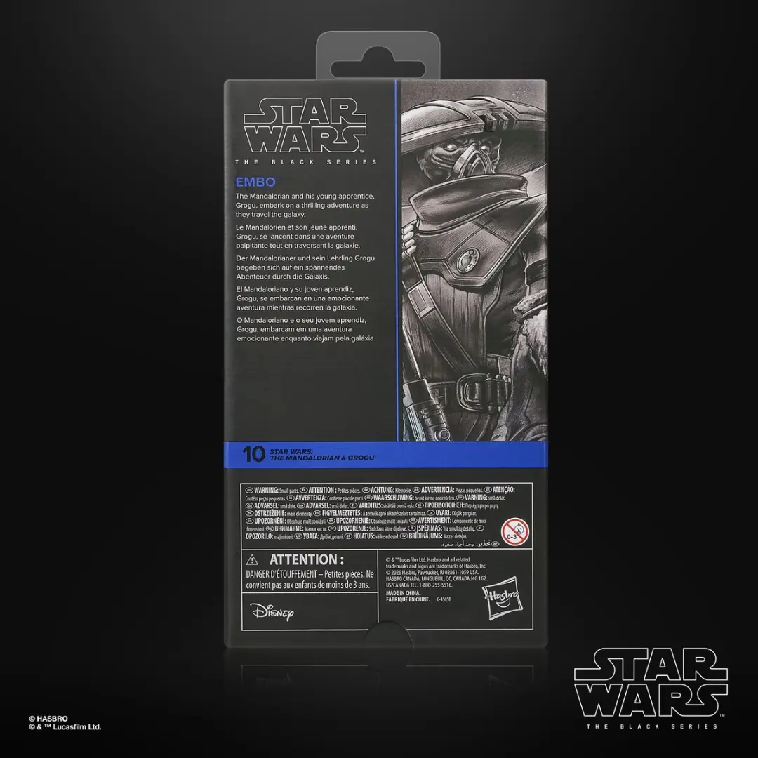 Hasbro Star Wars The Black Series Embo Actiefiguur 15cm - G2576