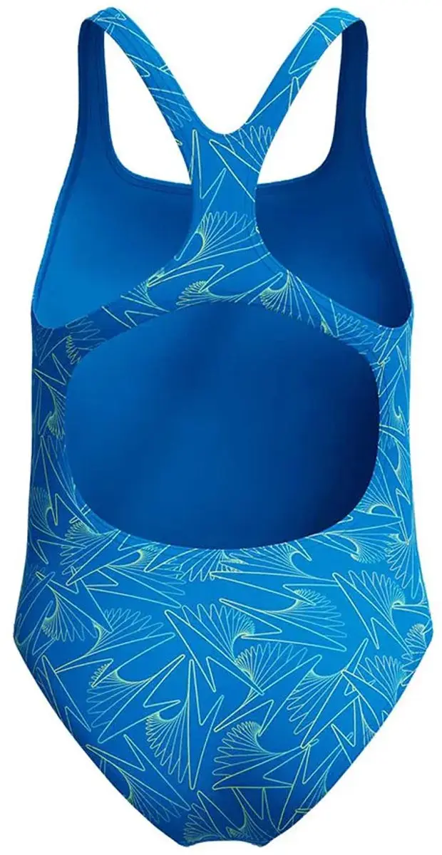 Speedo Hyper Boom Allover Medalist Badpak - 116 - Blauw/Geel