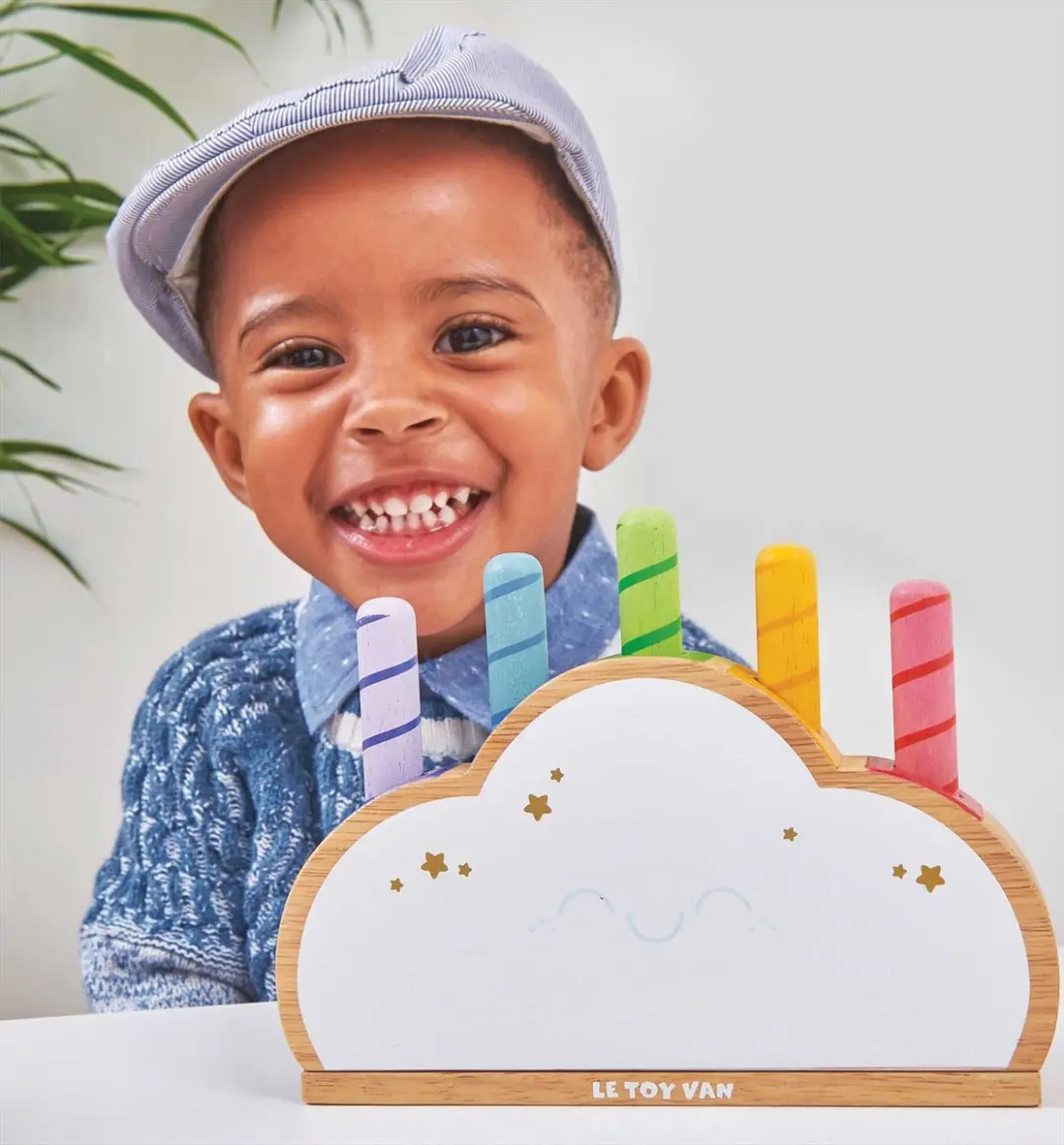 Le Toy Van Rainbow Cloud Pop-up Speelgoed - Meerkleurig
